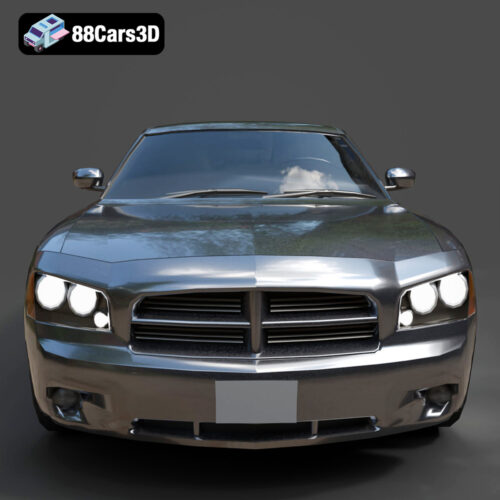 Dodge Charger-006 Dodge Charger 3D Model