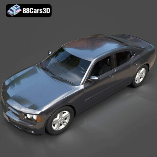 Dodge Charger-007 Dodge Charger 3D Model