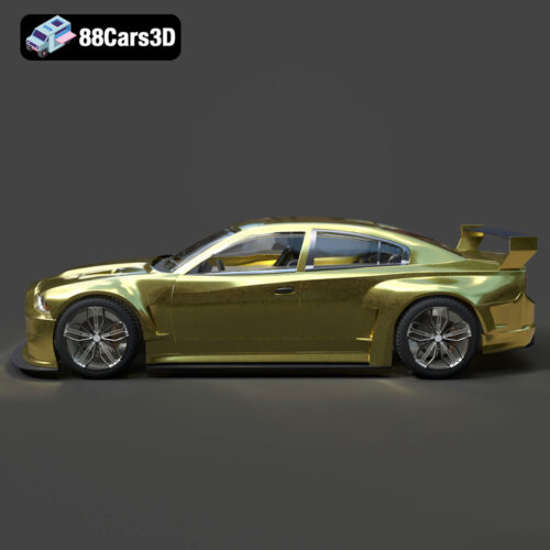 Dodge Charger 2012 Restyling 3D Model