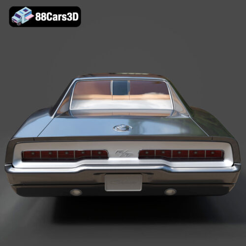 Dodge Charger 69 Custom 3D Model