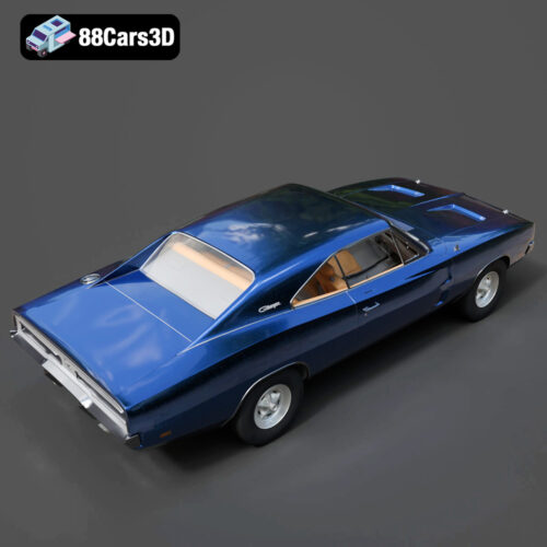 Dodge Charger RT 1969 3D Model