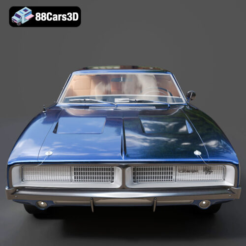 Dodge Charger RT 1969 3D Model