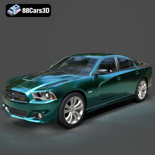 Dodge Charger SRT8-001 Dodge Charger SRT8 3D Model
