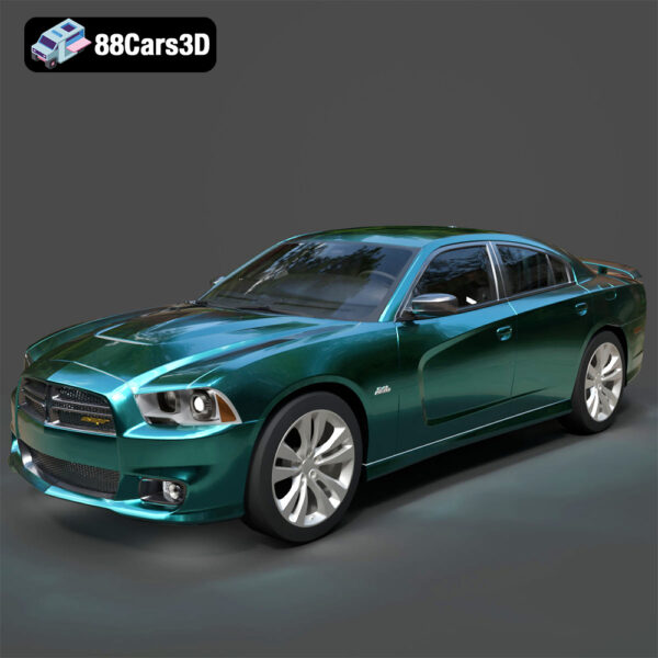 Dodge Charger SRT8 3D Model