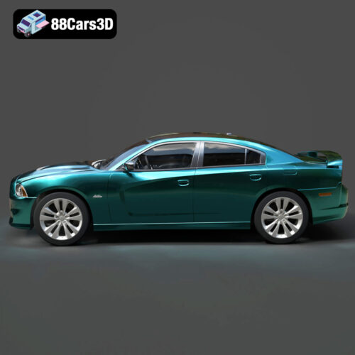 Dodge Charger SRT8-002 Dodge Charger SRT8 3D Model