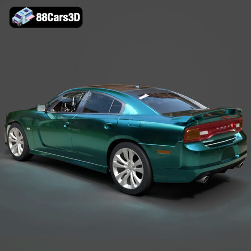 Dodge Charger SRT8-003 Dodge Charger SRT8 3D Model