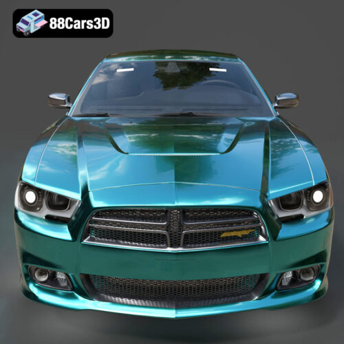 Dodge Charger SRT8-006 Dodge Charger SRT8 3D Model