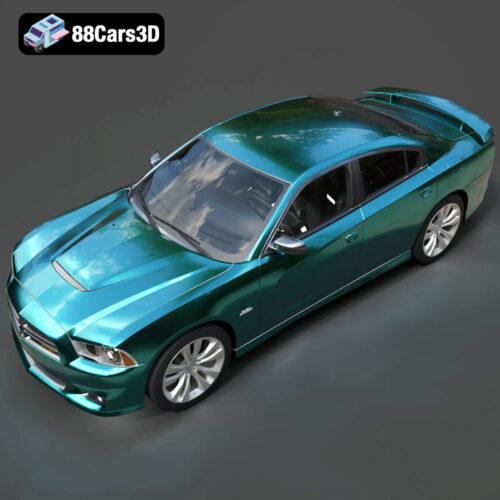 Dodge Charger SRT8-007 Dodge Charger SRT8 3D Model
