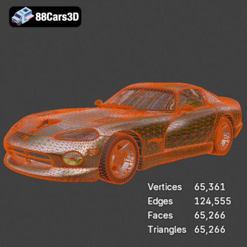 Dodge Viper 3D Model