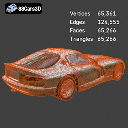 Dodge Viper 3D Model