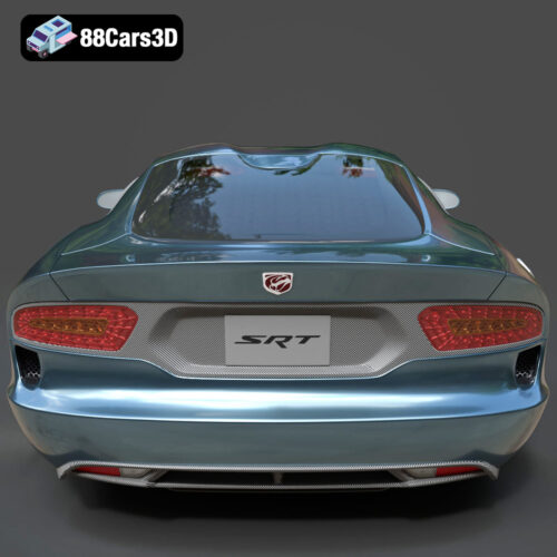 Dodge Viper GTS 2013 3D Model