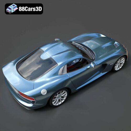 Dodge Viper GTS 2013 3D Model