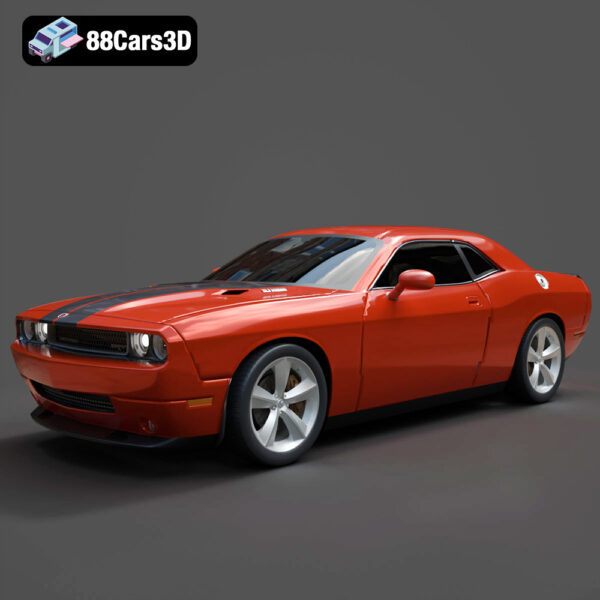 Dodge Challenger SRT8 3D Model