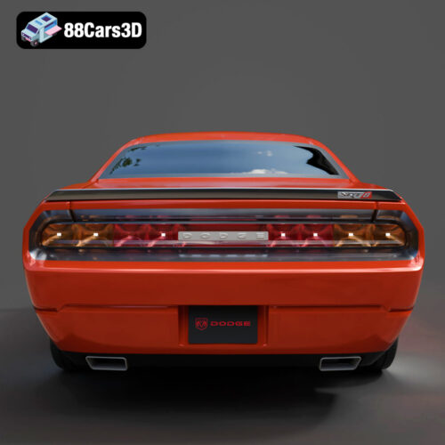 Dodge Challenger SRT8 3D Model