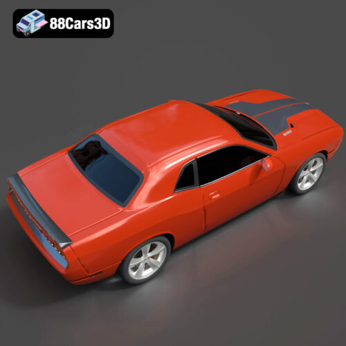 Dodge Challenger SRT8 3D Model