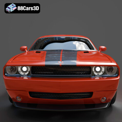 Dodge Challenger SRT8 3D Model