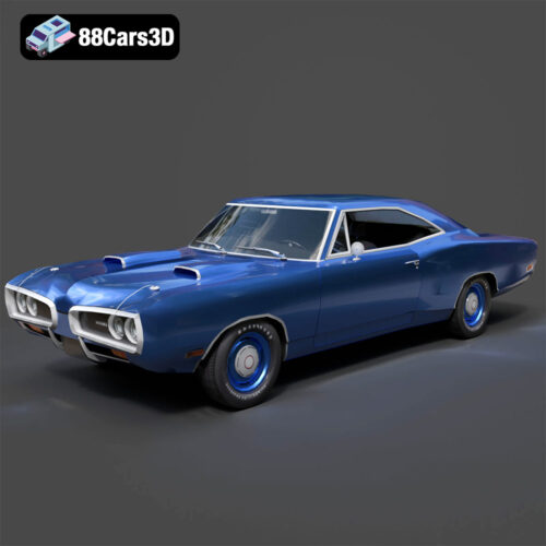 Dodge Coronet Super Bee 1970 3D Model