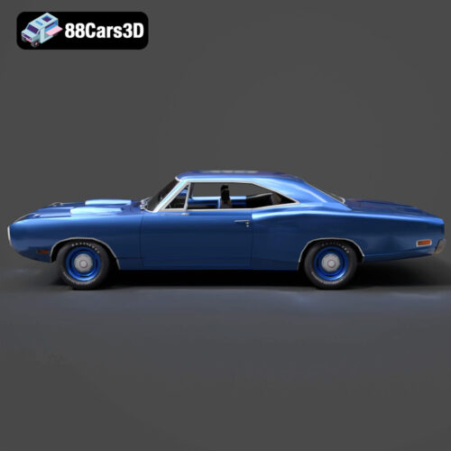 Dodge Coronet Super Bee 1970 3D Model
