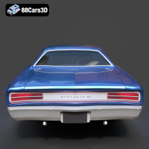 Dodge Coronet Super Bee 1970 3D Model
