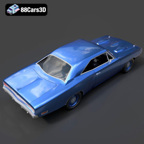 Dodge Coronet Super Bee 1970 3D Model