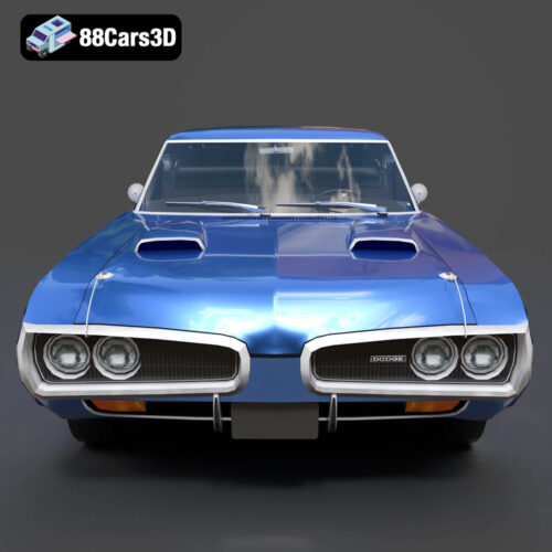 Dodge Coronet Super Bee 1970 3D Model