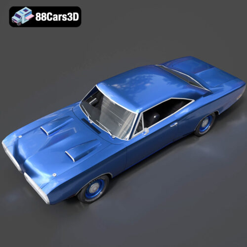 Dodge Coronet Super Bee 1970 3D Model