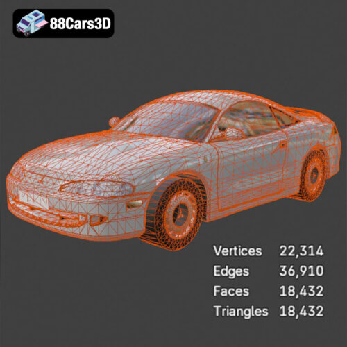 Mitsubishi Eclipse 3D Model