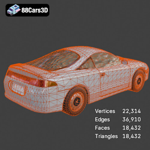 Mitsubishi Eclipse 3D Model