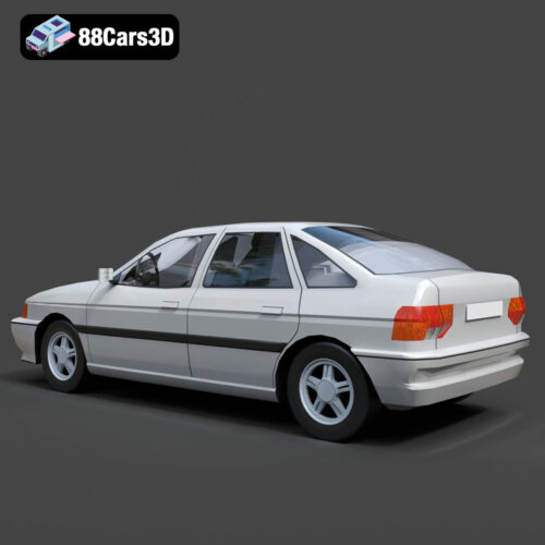 Ford Escort 3D Model