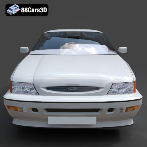 Ford Escort 3D Model
