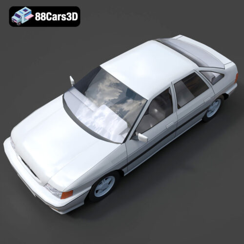 Ford Escort 3D Model