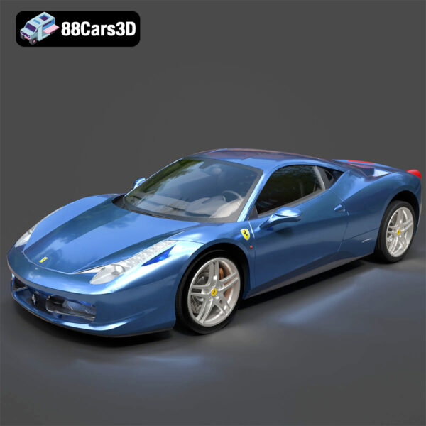 Ferrari 458 3D Model