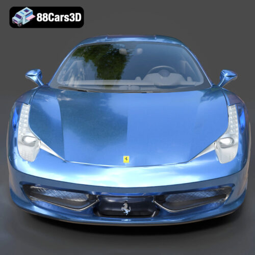 FERRARI -006 Ferrari 458 3D Model