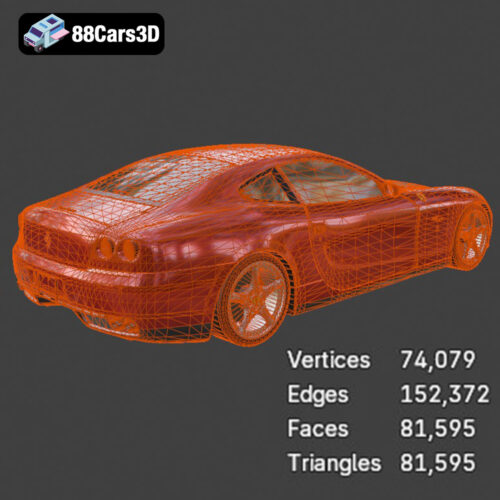 Ferrari 612 Scaglietti 3D Model
