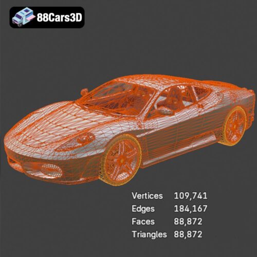 Ferrari F430 3D Model