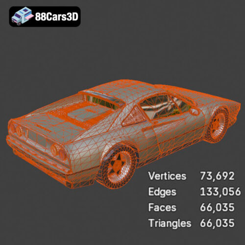 Ferrari 328 GTS 3D Model