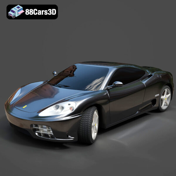 Ferrari 360 Modena 1999 3D Model