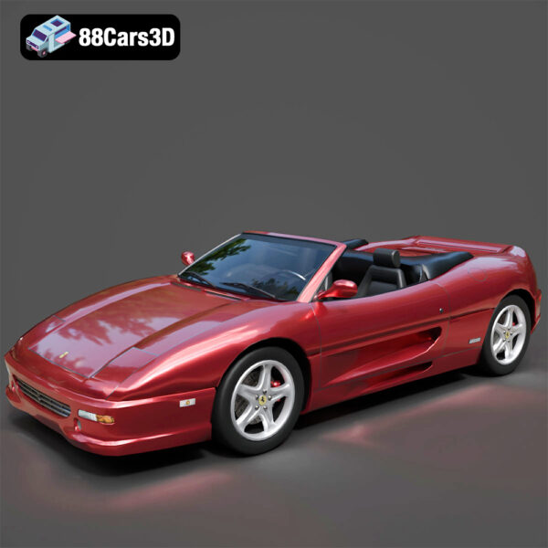 Ferrari F355 Spider 3D Model