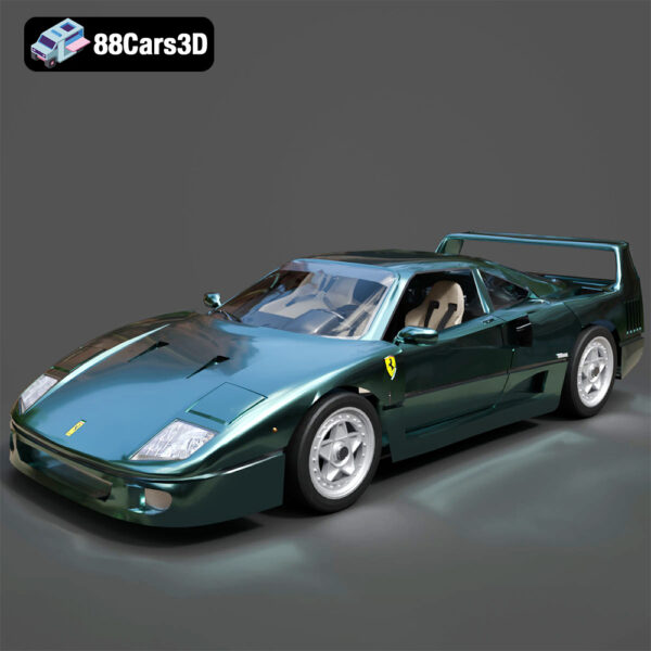 Ferrari F40 3D Model