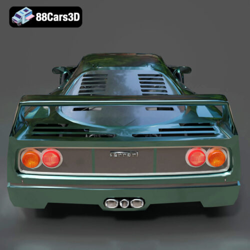 Ferrari F40 3D Model