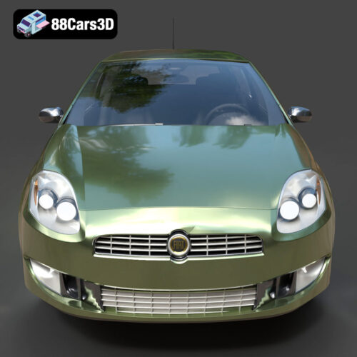 Fiat Bravo-006 Fiat Bravo 3D Model