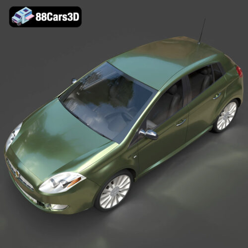 Fiat Bravo-007 Fiat Bravo 3D Model