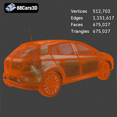 Fiat Bravo-009 Fiat Bravo 3D Model