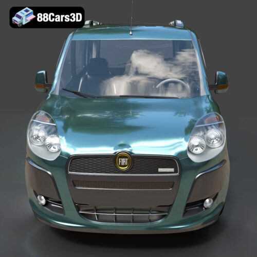 Fiat Doblo 2010 3D Model