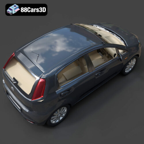 Fiat Punto-005 Fiat Punto 3D Model