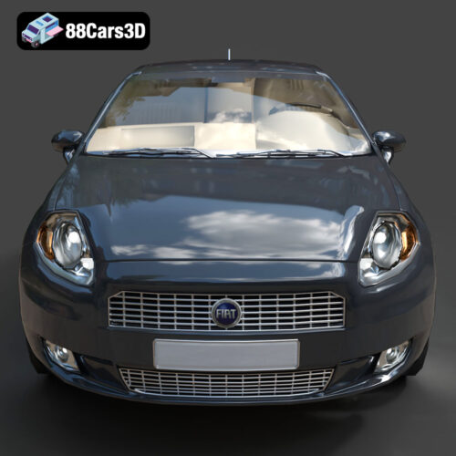 Fiat Punto-006 Fiat Punto 3D Model