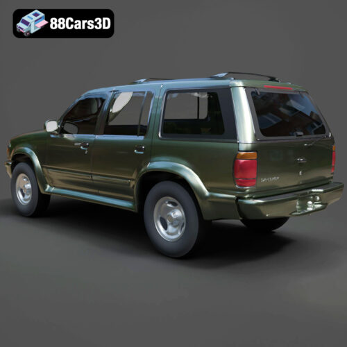 Ford Explorer 1996 3D Model