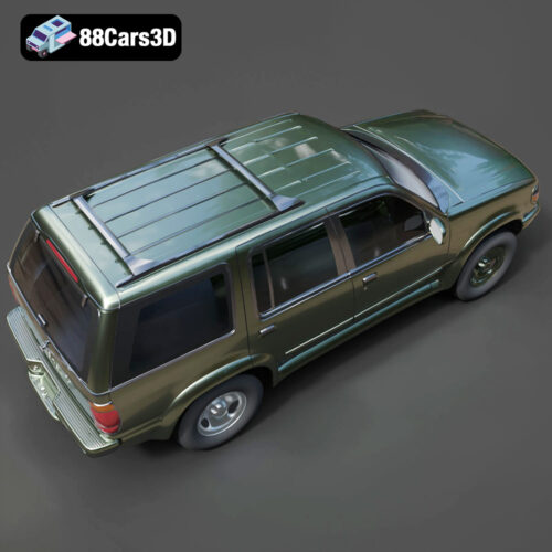 Ford Explorer 1996 3D Model