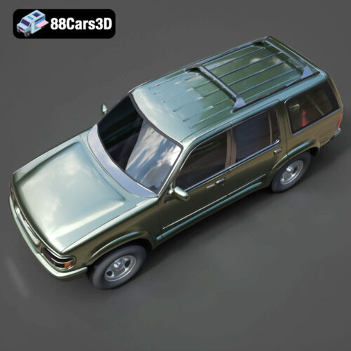 Ford Explorer 1996 3D Model