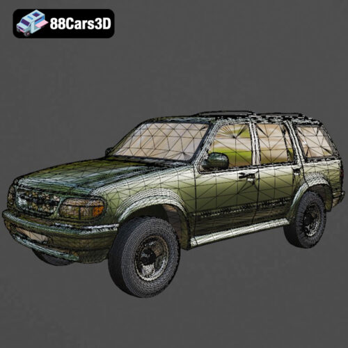 Ford Explorer 1996 3D Model